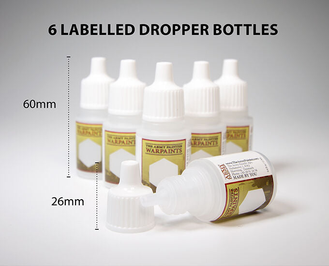 Empty Paint Mixing Bottles