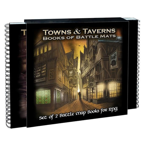 Books of Battle Mats - Towns & Taverns
