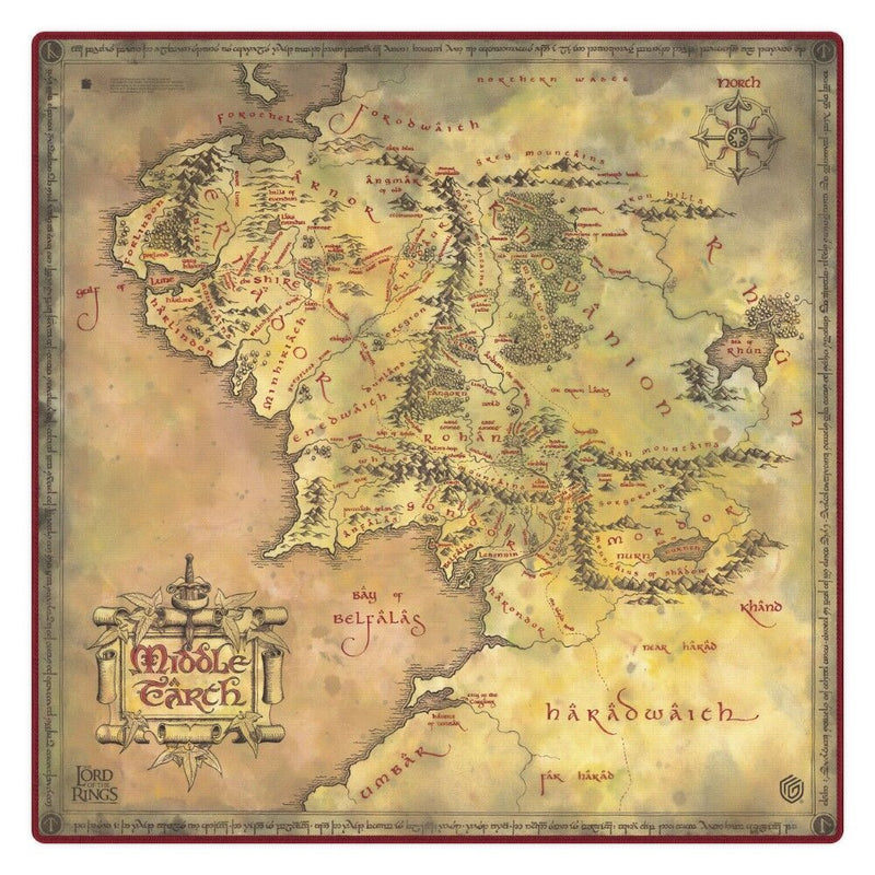 Ultimate Guard | Oversized Playmat - LotR: Places of Middle-Earth