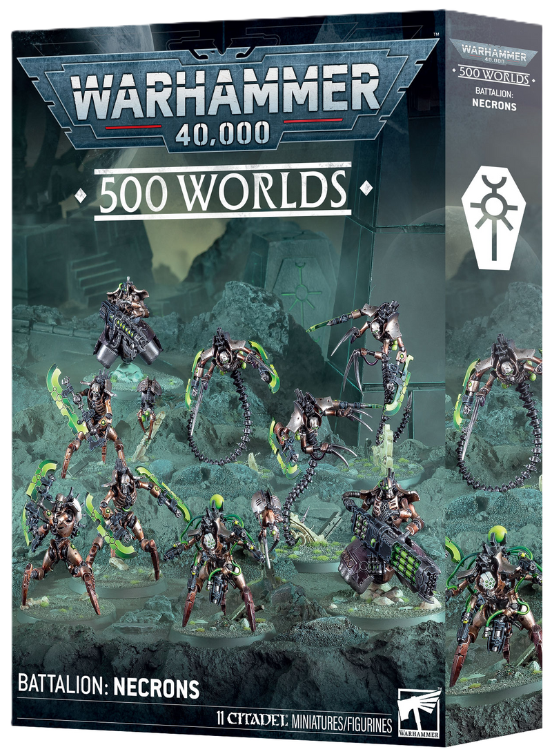 40K : Necrons | 500 Worlds Battalion