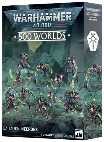 40K : Necrons | 500 Worlds Battalion