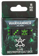 40K : Necrons | Destroyer Cult Dice (16x16mm)