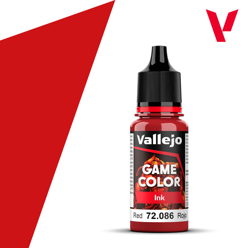 Vallejo : Game Colour - Metallics, Inks, Washes, Fluorescents & Special FX (18mL)